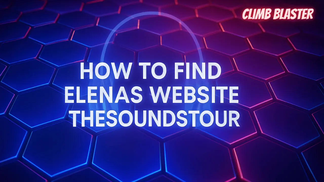 how to find elenas website thesoundstour