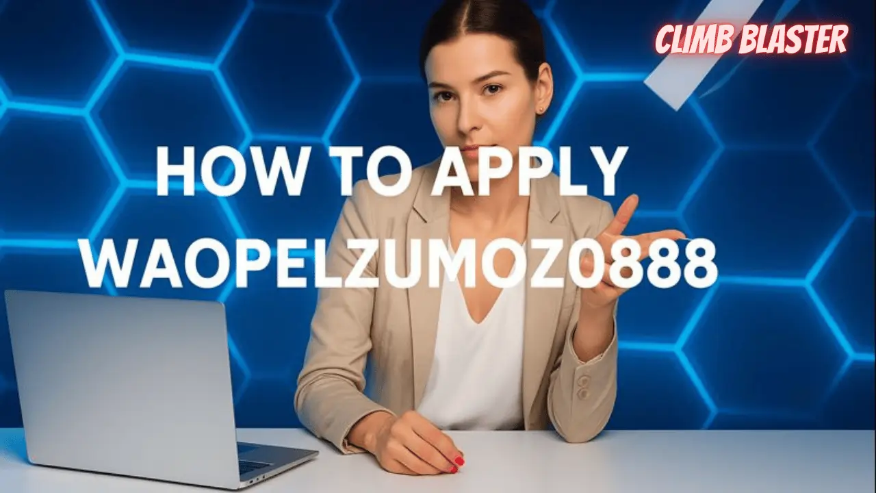 how to apply waopelzumoz088