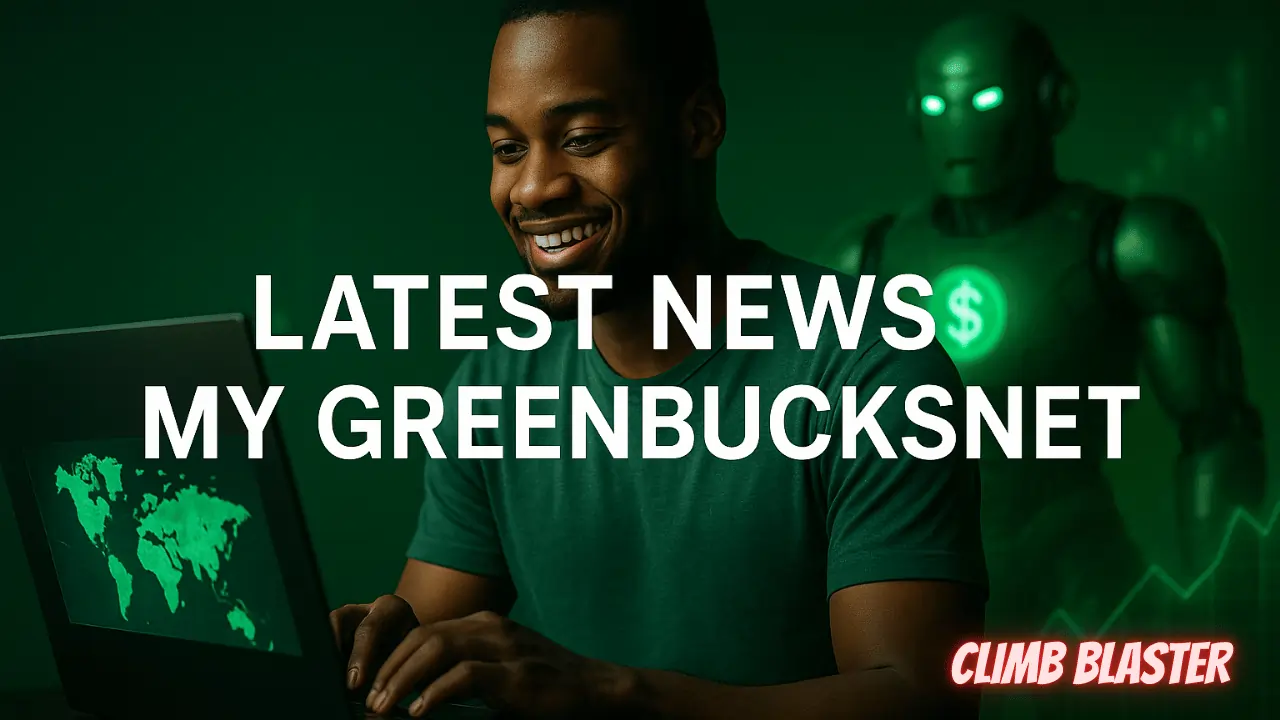 latest news my greenbucksnet