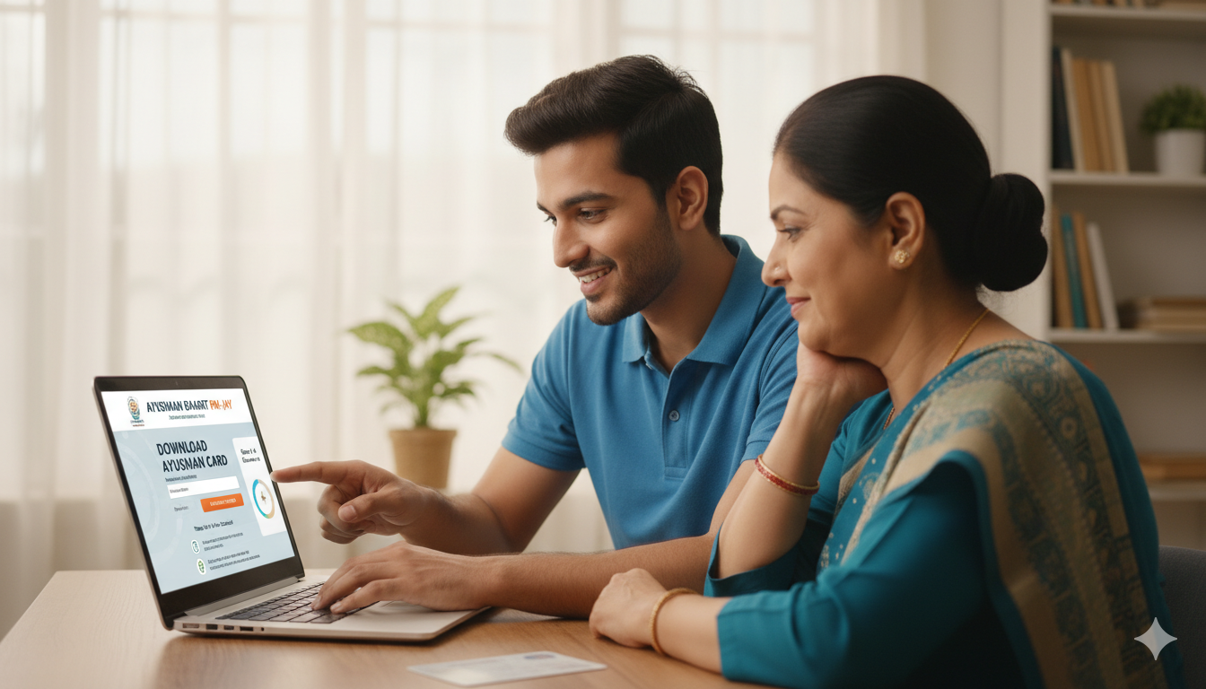 how to download ayushman card online